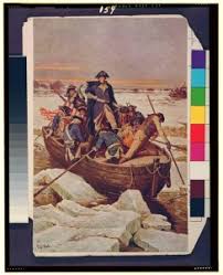 Ice on this section of the norman rockwell's interpretation of washington crossing the delaware (picture) for a 1951. Crossing The Delaware General George Washington And Primary Sources Teaching With The Library Of Congress