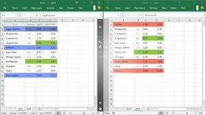 compare two excel worksheets update