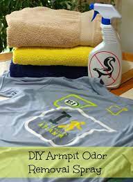how to remove armpit odor from shirts