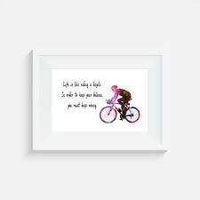 See what makes us the home decor superstore! Cyclist Print Poster Picture Gift Wall Art Home Decor Cycling Bike Quote Ebay