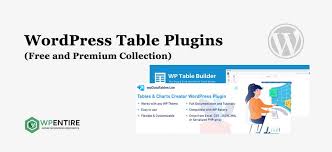 8 Popular And Best Table Plugins For Your Wordpress Website