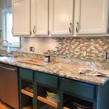 paint a tile backsplash in your kitchen