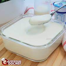 iogurte natural caseiro consistente