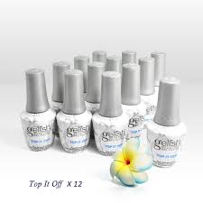 nail harmony gelish top it off sealer