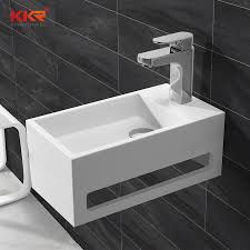 bathroom sink rectangular wall mounted