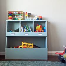 toy bin box with cubby shelves ana white