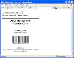 how to print barcode images in asp net
