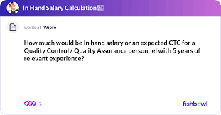 how much would be in hand salary or an