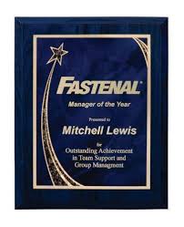 Employee of the year premier award plaque when you are looking for a great employee of the year plaque, this. Wood Grain Star Plaque Award Employee Awards