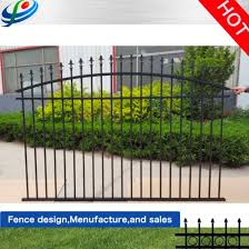 aluminum metal garden border fence