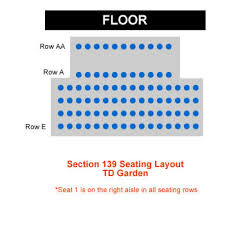 Boston Bruins Td Garden Seating Chart Interactive Map