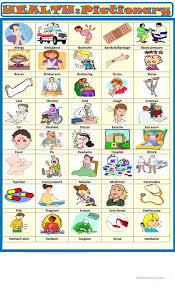 To upload images , visit to add an image to this category, put category:images in that image article. Health Pictionary English Esl Worksheets For Distance Learning And Physical Classrooms