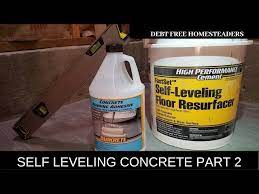 self leveling concrete part 2 you