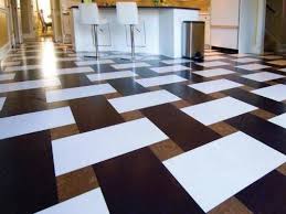 3 Color Basketweave Floor Tile Design