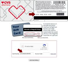 check cvs pharmacy gift card balance