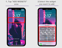 how to customize iphone lock screen