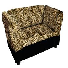 h leopard sofa bed