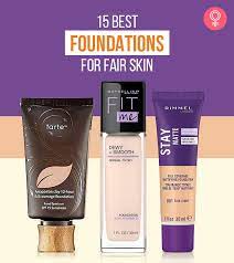 15 best foundations for fair skin that
