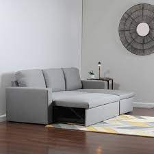 victor 3 seater fabric corner sofa bed