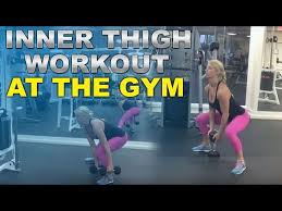 inner thigh workout at the gym you
