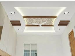 color coated lobby gypsum false ceiling