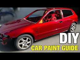Step By Step Guide To Paint Your Car By