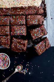 Chocolate Tahini Cake gambar png