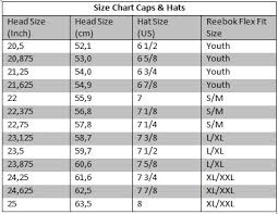 54 Ageless Flexfit Hat Sizing Chart