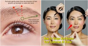 home remes for thick eyebrows grow