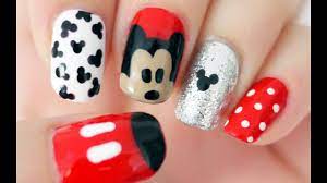 53+ Mickey Mouse Nail Art Designs for 2022 - Nerd About Town