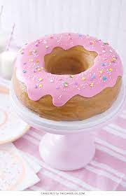 Donut Inspired Cake gambar png
