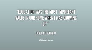 Caroline Kennedy Schlossberg Education Quotes Quotehd | Holdon via Relatably.com