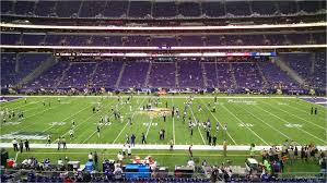 Minnesota Vikings Stadium Map Best Seats For Great Views Of