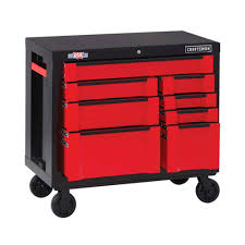 wide 8 drawer rolling tool cabinet
