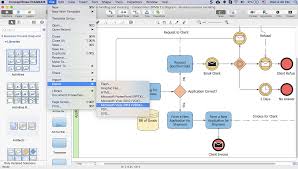 Creating Visio Business Process Diagram Conceptdraw Helpdesk