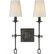 Muriel Double Wall Sconce Lighting Connection Lighting Connection