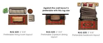 Standard Rug Sizes Guide Chart