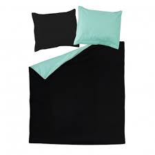 cotton bed linen set reversible duvet