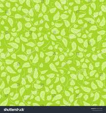 Vector Seamless Pattern Leaves Spring Colors Stock Vector