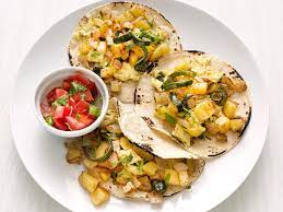 egg and potato breakfast tacos recipe