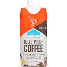 bulletproof coffee vanilla case of