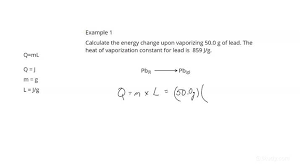 How To Calculate Energy Change During