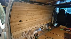 Chevy Astro Camper Van Build Cedar