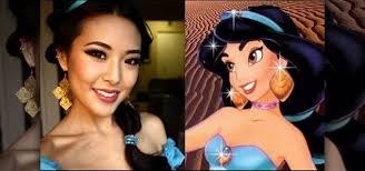 how to create a princess jasmine makeup