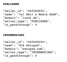 sellers json file explained