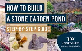 how to build a stone garden pond a