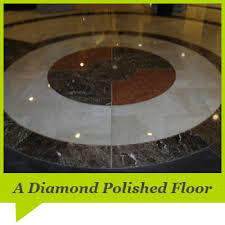 diamond polishing on marble and natural