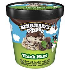 ice cream thick mint
