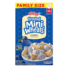frosted mini wheats cereal blueberry