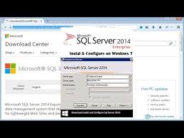 configure sql server 2016 on windows 7